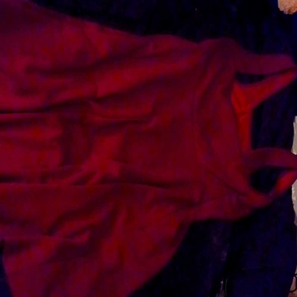 A red dress